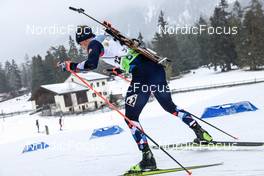 27.01.2023, Lenzerheide, Switzerland (SUI): Endre Stroemsheim (NOR) - IBU Open European Championships Biathlon, sprint men, Lenzerheide (SUI). www.nordicfocus.com. © Manzoni/NordicFocus. Every downloaded picture is fee-liable.