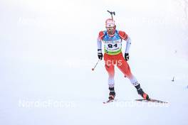 27.01.2023, Lenzerheide, Switzerland (SUI): Ryan Elden (CAN) - IBU Open European Championships Biathlon, sprint men, Lenzerheide (SUI). www.nordicfocus.com. © Manzoni/NordicFocus. Every downloaded picture is fee-liable.