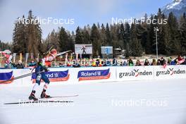 27.01.2023, Lenzerheide, Switzerland (SUI): Tara Geraghty-Moats (USA) - IBU Open European Championships Biathlon, sprint women, Lenzerheide (SUI). www.nordicfocus.com. © Manzoni/NordicFocus. Every downloaded picture is fee-liable.