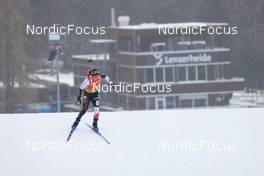 27.01.2023, Lenzerheide, Switzerland (SUI): Aoi Sato (JPN) - IBU Open European Championships Biathlon, sprint women, Lenzerheide (SUI). www.nordicfocus.com. © Manzoni/NordicFocus. Every downloaded picture is fee-liable.