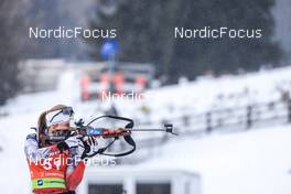 27.01.2023, Lenzerheide, Switzerland (SUI): Lea Rothschopf (AUT) - IBU Open European Championships Biathlon, sprint women, Lenzerheide (SUI). www.nordicfocus.com. © Manzoni/NordicFocus. Every downloaded picture is fee-liable.