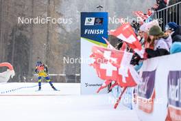 27.01.2023, Lenzerheide, Switzerland (SUI): Sara Andersson (SWE) - IBU Open European Championships Biathlon, sprint women, Lenzerheide (SUI). www.nordicfocus.com. © Manzoni/NordicFocus. Every downloaded picture is fee-liable.
