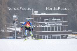 27.01.2023, Lenzerheide, Switzerland (SUI): Olena Bilosiuk (UKR) - IBU Open European Championships Biathlon, sprint women, Lenzerheide (SUI). www.nordicfocus.com. © Manzoni/NordicFocus. Every downloaded picture is fee-liable.
