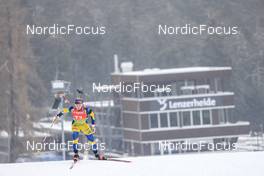 27.01.2023, Lenzerheide, Switzerland (SUI): Felicia Lindqvist (SWE) - IBU Open European Championships Biathlon, sprint women, Lenzerheide (SUI). www.nordicfocus.com. © Manzoni/NordicFocus. Every downloaded picture is fee-liable.