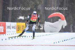 27.01.2023, Lenzerheide, Switzerland (SUI): Alina Stremous (MDA) - IBU Open European Championships Biathlon, sprint women, Lenzerheide (SUI). www.nordicfocus.com. © Manzoni/NordicFocus. Every downloaded picture is fee-liable.