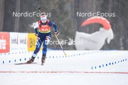 27.01.2023, Lenzerheide, Switzerland (SUI): Sonja Leinamo (FIN) - IBU Open European Championships Biathlon, sprint women, Lenzerheide (SUI). www.nordicfocus.com. © Manzoni/NordicFocus. Every downloaded picture is fee-liable.