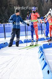 27.01.2023, Lenzerheide, Switzerland (SUI): Paula Botet (FRA) - IBU Open European Championships Biathlon, sprint women, Lenzerheide (SUI). www.nordicfocus.com. © Manzoni/NordicFocus. Every downloaded picture is fee-liable.