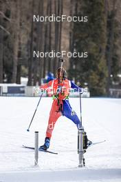 27.01.2023, Lenzerheide, Switzerland (SUI): Gilonne Guigonnat (FRA) - IBU Open European Championships Biathlon, sprint women, Lenzerheide (SUI). www.nordicfocus.com. © Manzoni/NordicFocus. Every downloaded picture is fee-liable.