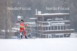 27.01.2023, Lenzerheide, Switzerland (SUI): Lisa Osl (AUT) - IBU Open European Championships Biathlon, sprint women, Lenzerheide (SUI). www.nordicfocus.com. © Manzoni/NordicFocus. Every downloaded picture is fee-liable.