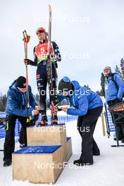 27.01.2023, Lenzerheide, Switzerland (SUI): Hanna Kebinger (GER) - IBU Open European Championships Biathlon, sprint women, Lenzerheide (SUI). www.nordicfocus.com. © Manzoni/NordicFocus. Every downloaded picture is fee-liable.