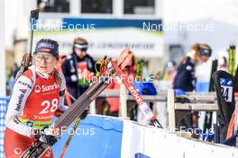27.01.2023, Lenzerheide, Switzerland (SUI): Lea Meier (SUI) - IBU Open European Championships Biathlon, sprint women, Lenzerheide (SUI). www.nordicfocus.com. © Manzoni/NordicFocus. Every downloaded picture is fee-liable.