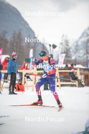 31.03.2023, Bessans, France (FRA): Flavio Guy (FRA) - French Championships biathlon, mass, Bessans (FRA). www.nordicfocus.com. © Authamayou/NordicFocus. Every downloaded picture is fee-liable.