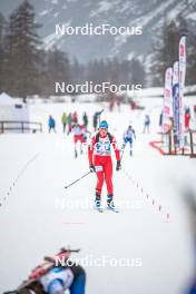 31.03.2023, Bessans, France (FRA): Coralie Perrin (FRA) - French Championships biathlon, mass, Bessans (FRA). www.nordicfocus.com. © Authamayou/NordicFocus. Every downloaded picture is fee-liable.
