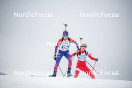 31.03.2023, Bessans, France (FRA): Nora Fumey (FRA) - French Championships biathlon, mass, Bessans (FRA). www.nordicfocus.com. © Authamayou/NordicFocus. Every downloaded picture is fee-liable.