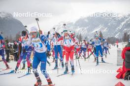 31.03.2023, Bessans, France (FRA): Camille Grataloup Manissolle (FRA) - French Championships biathlon, mass, Bessans (FRA). www.nordicfocus.com. © Authamayou/NordicFocus. Every downloaded picture is fee-liable.