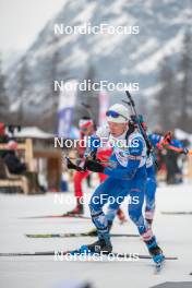 31.03.2023, Bessans, France (FRA): Noe Seigneur (FRA) - French Championships biathlon, mass, Bessans (FRA). www.nordicfocus.com. © Authamayou/NordicFocus. Every downloaded picture is fee-liable.
