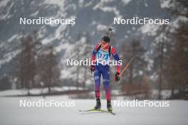 31.03.2023, Bessans, France (FRA): Martin Ferreira (FRA) - French Championships biathlon, mass, Bessans (FRA). www.nordicfocus.com. © Authamayou/NordicFocus. Every downloaded picture is fee-liable.