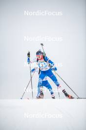 31.03.2023, Bessans, France (FRA): Louise Roguet (FRA) - French Championships biathlon, mass, Bessans (FRA). www.nordicfocus.com. © Authamayou/NordicFocus. Every downloaded picture is fee-liable.