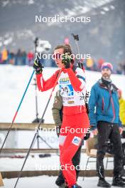 31.03.2023, Bessans, France (FRA): Ethan Benoit Appolonia (FRA) - French Championships biathlon, mass, Bessans (FRA). www.nordicfocus.com. © Authamayou/NordicFocus. Every downloaded picture is fee-liable.