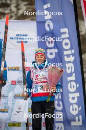31.03.2023, Bessans, France (FRA): Lola Bugeaud (FRA) - French Championships biathlon, mass, Bessans (FRA). www.nordicfocus.com. © Authamayou/NordicFocus. Every downloaded picture is fee-liable.