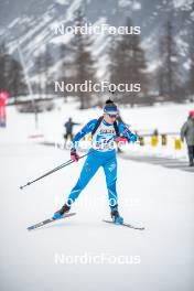 31.03.2023, Bessans, France (FRA): Lola Boudin (FRA) - French Championships biathlon, mass, Bessans (FRA). www.nordicfocus.com. © Authamayou/NordicFocus. Every downloaded picture is fee-liable.