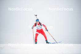 31.03.2023, Bessans, France (FRA): Armand Namou Candau (FRA) - French Championships biathlon, mass, Bessans (FRA). www.nordicfocus.com. © Authamayou/NordicFocus. Every downloaded picture is fee-liable.