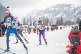 31.03.2023, Bessans, France (FRA): Kelvin Lecomte (FRA) - French Championships biathlon, mass, Bessans (FRA). www.nordicfocus.com. © Authamayou/NordicFocus. Every downloaded picture is fee-liable.