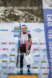 31.03.2023, Bessans, France (FRA): Camille Grataloup Manissolle (FRA) - French Championships biathlon, mass, Bessans (FRA). www.nordicfocus.com. © Authamayou/NordicFocus. Every downloaded picture is fee-liable.