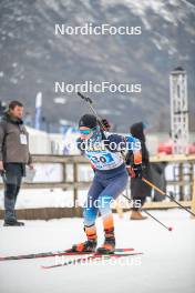 31.03.2023, Bessans, France (FRA): Tom Smith (FRA) - French Championships biathlon, mass, Bessans (FRA). www.nordicfocus.com. © Authamayou/NordicFocus. Every downloaded picture is fee-liable.