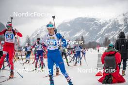 31.03.2023, Bessans, France (FRA): Emile Perrillat Bottonet (FRA) - French Championships biathlon, mass, Bessans (FRA). www.nordicfocus.com. © Authamayou/NordicFocus. Every downloaded picture is fee-liable.