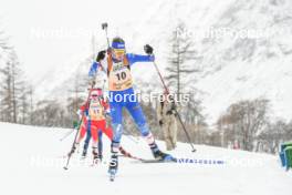 01.04.2023, Bessans, France (FRA): Voldiya Galmace Paulin (FRA) - French Championships biathlon, mass, Bessans (FRA). www.nordicfocus.com. © Authamayou/NordicFocus. Every downloaded picture is fee-liable.