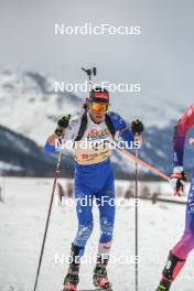 01.04.2023, Bessans, France (FRA): Lionel Jouannaud (FRA) - French Championships biathlon, mass, Bessans (FRA). www.nordicfocus.com. © Authamayou/NordicFocus. Every downloaded picture is fee-liable.