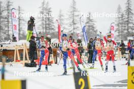 01.04.2023, Bessans, France (FRA): Jeanne Richard (FRA) - French Championships biathlon, mass, Bessans (FRA). www.nordicfocus.com. © Authamayou/NordicFocus. Every downloaded picture is fee-liable.
