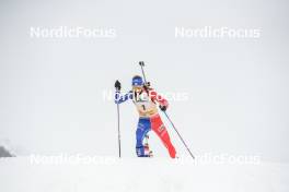 01.04.2023, Bessans, France (FRA): Anais Chevalier-Bouchet (FRA) - French Championships biathlon, mass, Bessans (FRA). www.nordicfocus.com. © Authamayou/NordicFocus. Every downloaded picture is fee-liable.