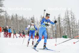 01.04.2023, Bessans, France (FRA): Marine Debloem (FRA) - French Championships biathlon, mass, Bessans (FRA). www.nordicfocus.com. © Authamayou/NordicFocus. Every downloaded picture is fee-liable.