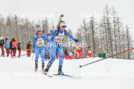 01.04.2023, Bessans, France (FRA): Ludmilla Roche (FRA) - French Championships biathlon, mass, Bessans (FRA). www.nordicfocus.com. © Authamayou/NordicFocus. Every downloaded picture is fee-liable.