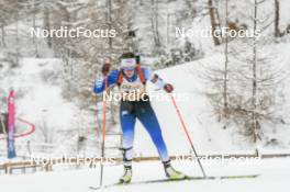 01.04.2023, Bessans, France (FRA): Amandine Mengin (FRA) - French Championships biathlon, mass, Bessans (FRA). www.nordicfocus.com. © Authamayou/NordicFocus. Every downloaded picture is fee-liable.
