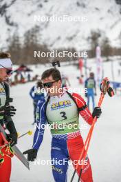 01.04.2023, Bessans, France (FRA): Remi Broutier (FRA) - French Championships biathlon, mass, Bessans (FRA). www.nordicfocus.com. © Authamayou/NordicFocus. Every downloaded picture is fee-liable.