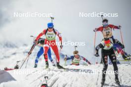 01.04.2023, Bessans, France (FRA): Simon Broutier (FRA) - French Championships biathlon, mass, Bessans (FRA). www.nordicfocus.com. © Authamayou/NordicFocus. Every downloaded picture is fee-liable.