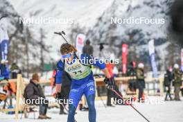 01.04.2023, Bessans, France (FRA): Axel Garnier (FRA) - French Championships biathlon, mass, Bessans (FRA). www.nordicfocus.com. © Authamayou/NordicFocus. Every downloaded picture is fee-liable.