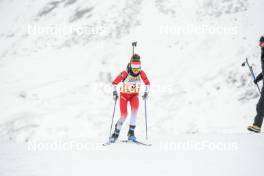 01.04.2023, Bessans, France (FRA): Anaelle Bondoux (FRA) - French Championships biathlon, mass, Bessans (FRA). www.nordicfocus.com. © Authamayou/NordicFocus. Every downloaded picture is fee-liable.