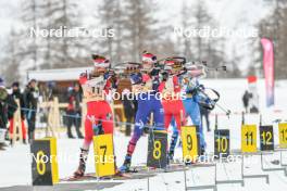 01.04.2023, Bessans, France (FRA): Margot Chichignoud (FRA) - French Championships biathlon, mass, Bessans (FRA). www.nordicfocus.com. © Authamayou/NordicFocus. Every downloaded picture is fee-liable.