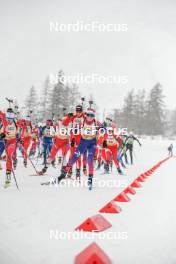 01.04.2023, Bessans, France (FRA): Lisa Siberchicot (FRA) - French Championships biathlon, mass, Bessans (FRA). www.nordicfocus.com. © Authamayou/NordicFocus. Every downloaded picture is fee-liable.