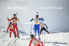 01.04.2023, Bessans, France (FRA): Jules Ouvrier Buffet (FRA) - French Championships biathlon, mass, Bessans (FRA). www.nordicfocus.com. © Authamayou/NordicFocus. Every downloaded picture is fee-liable.