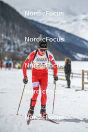 01.04.2023, Bessans, France (FRA): Anthony Berlioz (FRA) - French Championships biathlon, mass, Bessans (FRA). www.nordicfocus.com. © Authamayou/NordicFocus. Every downloaded picture is fee-liable.