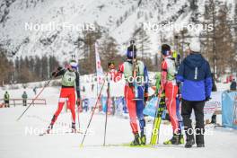 01.04.2023, Bessans, France (FRA): Ambroise Meunier (FRA) - French Championships biathlon, mass, Bessans (FRA). www.nordicfocus.com. © Authamayou/NordicFocus. Every downloaded picture is fee-liable.
