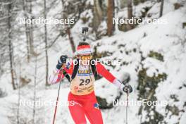 01.04.2023, Bessans, France (FRA): Constance Regnault (FRA) - French Championships biathlon, mass, Bessans (FRA). www.nordicfocus.com. © Authamayou/NordicFocus. Every downloaded picture is fee-liable.