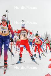 01.04.2023, Bessans, France (FRA): Celia Henaff (FRA) - French Championships biathlon, mass, Bessans (FRA). www.nordicfocus.com. © Authamayou/NordicFocus. Every downloaded picture is fee-liable.