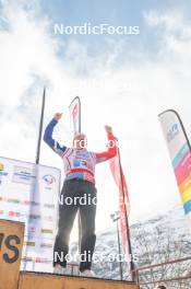 01.04.2023, Bessans, France (FRA): Jacques Jefferies (FRA) - French Championships biathlon, mass, Bessans (FRA). www.nordicfocus.com. © Authamayou/NordicFocus. Every downloaded picture is fee-liable.
