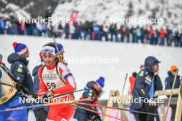 01.04.2023, Bessans, France (FRA): Sam Parmantier (FRA) - French Championships biathlon, mass, Bessans (FRA). www.nordicfocus.com. © Authamayou/NordicFocus. Every downloaded picture is fee-liable.